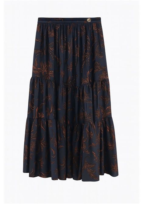 Gonna con stampa ROBERTO CAVALLI KIDS | CGA26136GOMF1F.D.VELLUT